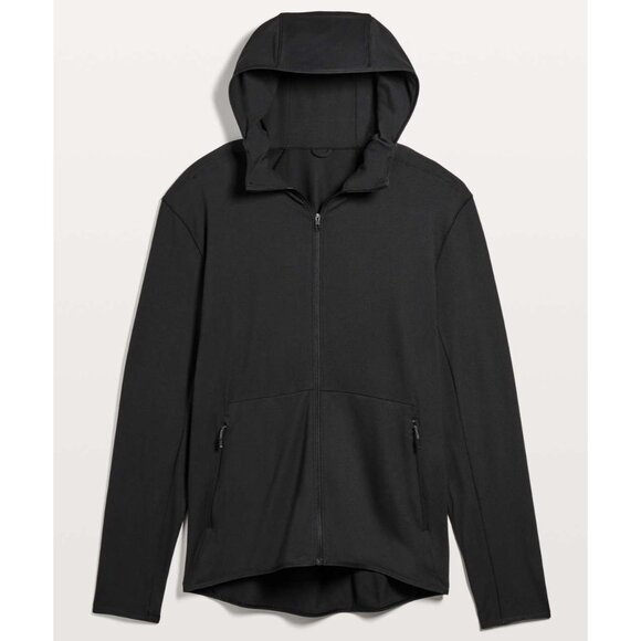 Lululemon Mens Surge Warm Black Full-Zip Hoodie Jacket Size S EUC 8342 rulu - Picture 3 of 13